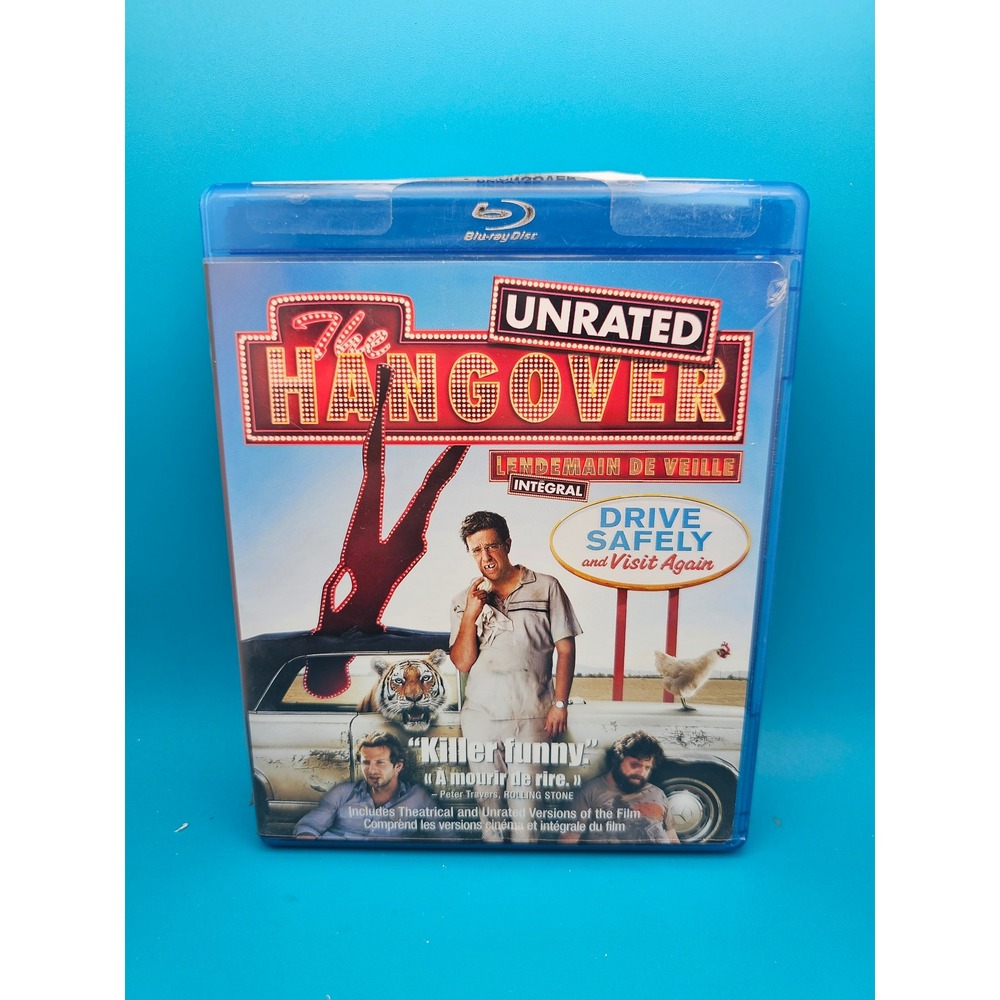 The Hangover Unrated Blu Ray DVD Combo Edition Comedy Movie